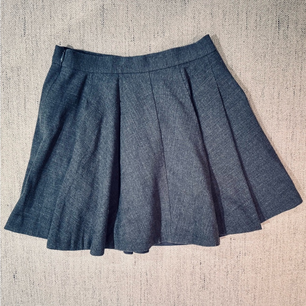 Jacadi Charcoal Skater Skirt